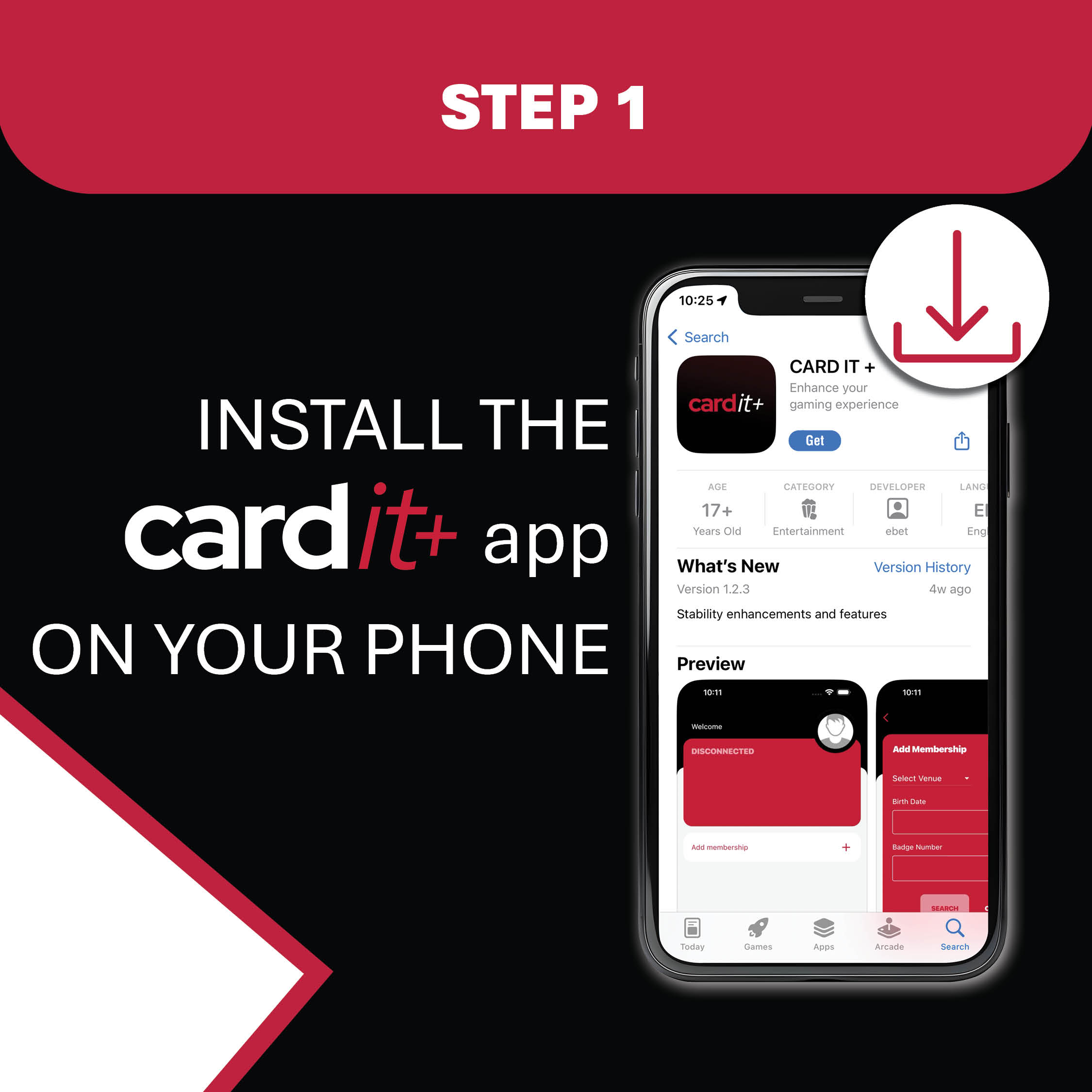 How to install TapIt mobile app - Step 1