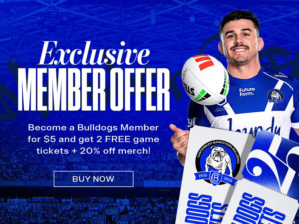 become a bulldogs member for $5